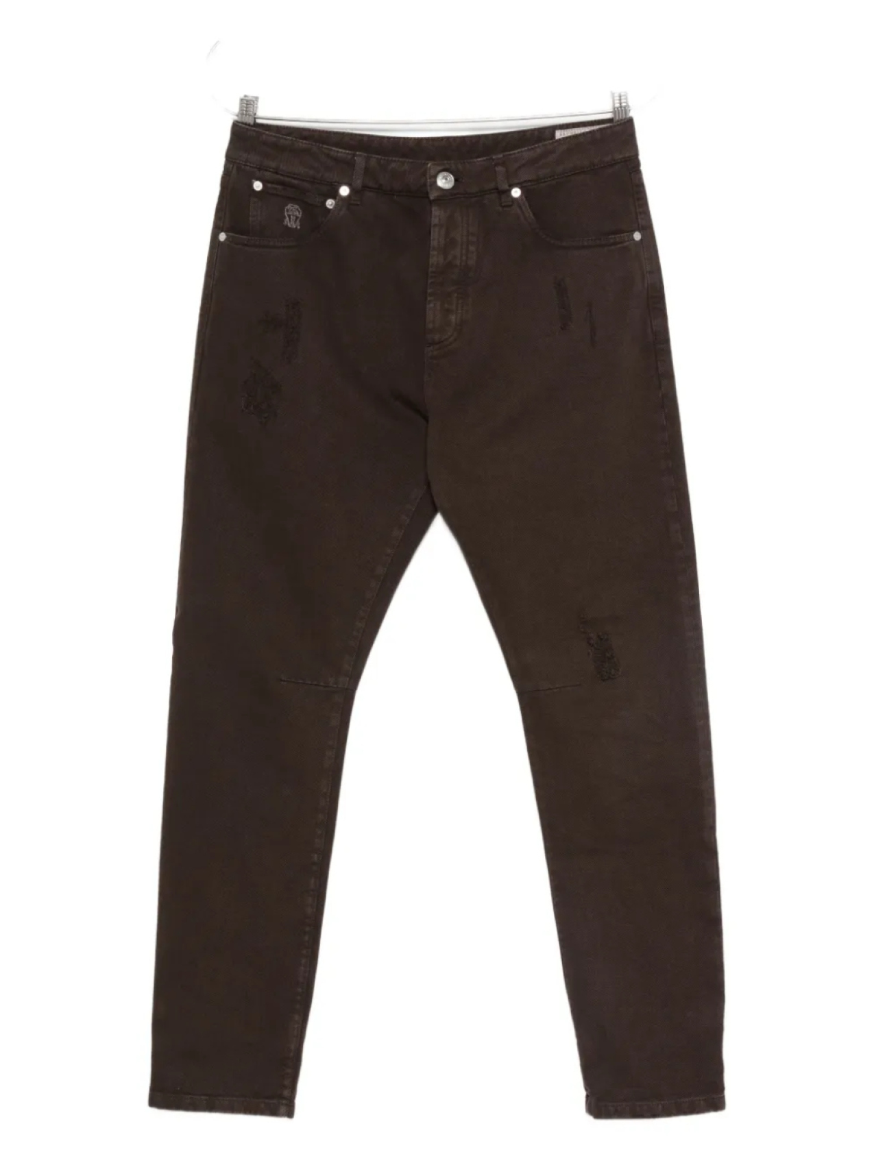 Джинсы прямого кроя Brunello Cucinelli, коричневый
Джинсы прямого кроя Brunello Cucinelli, коричневый