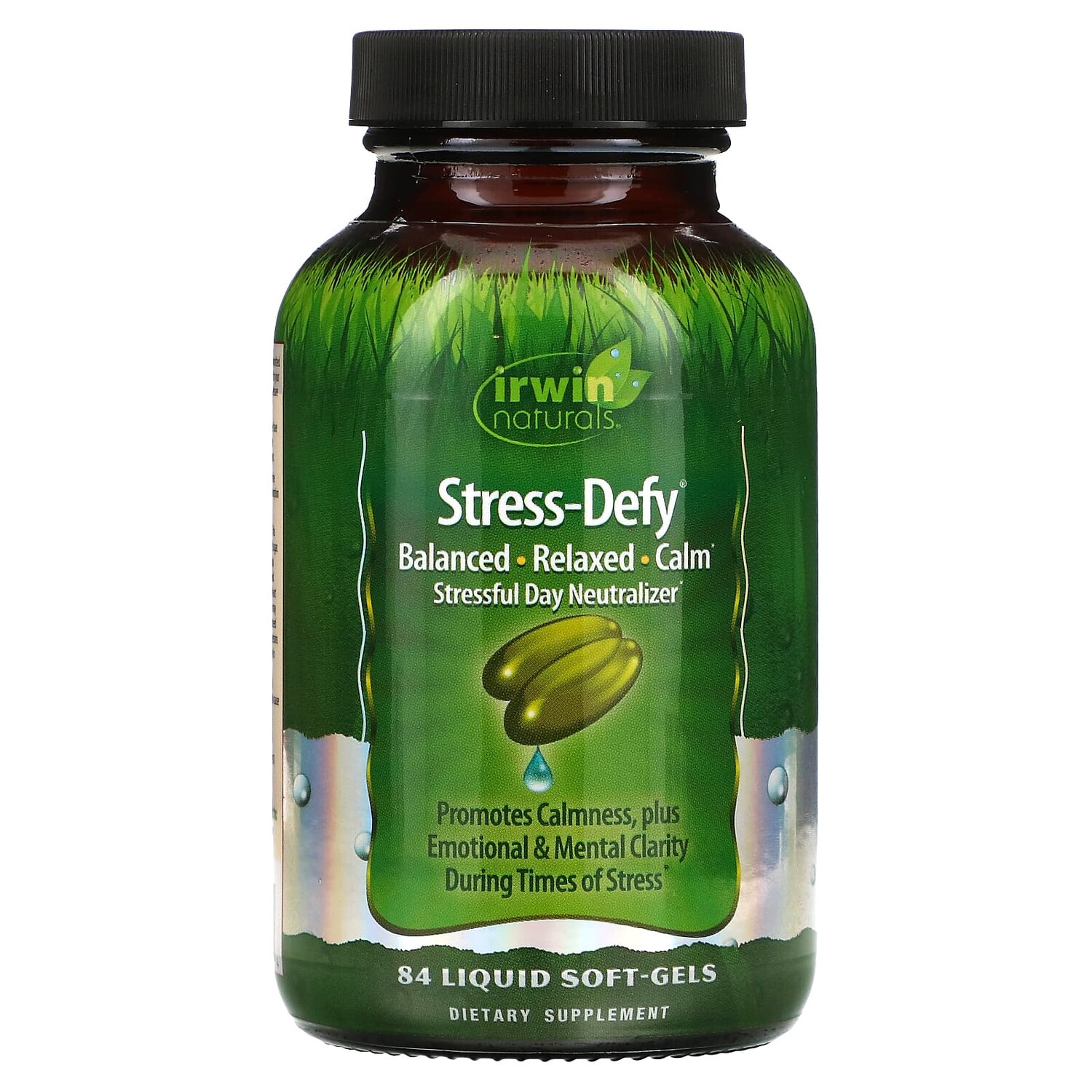 Irwin Naturals Stress-Defy 84 жидких желатиновых капсул
Irwin Naturals Stress-Defy 84 жидких желатиновых капсул