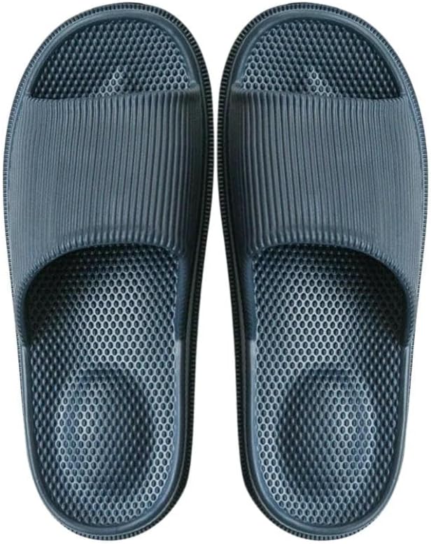 Тапочки DMMWCX с массажным эффектом и противоскользящей подошвой, женские EVA домашние и банные тапочки, мужские водонепроницаемые банные сандалии, темно-синий
Тапочки DMMWCX с массажным эффектом и противоскользящей подошвой, женские EVA домашние и банные тапочки, мужские водонепроницаемые банные сандалии, темно-синий