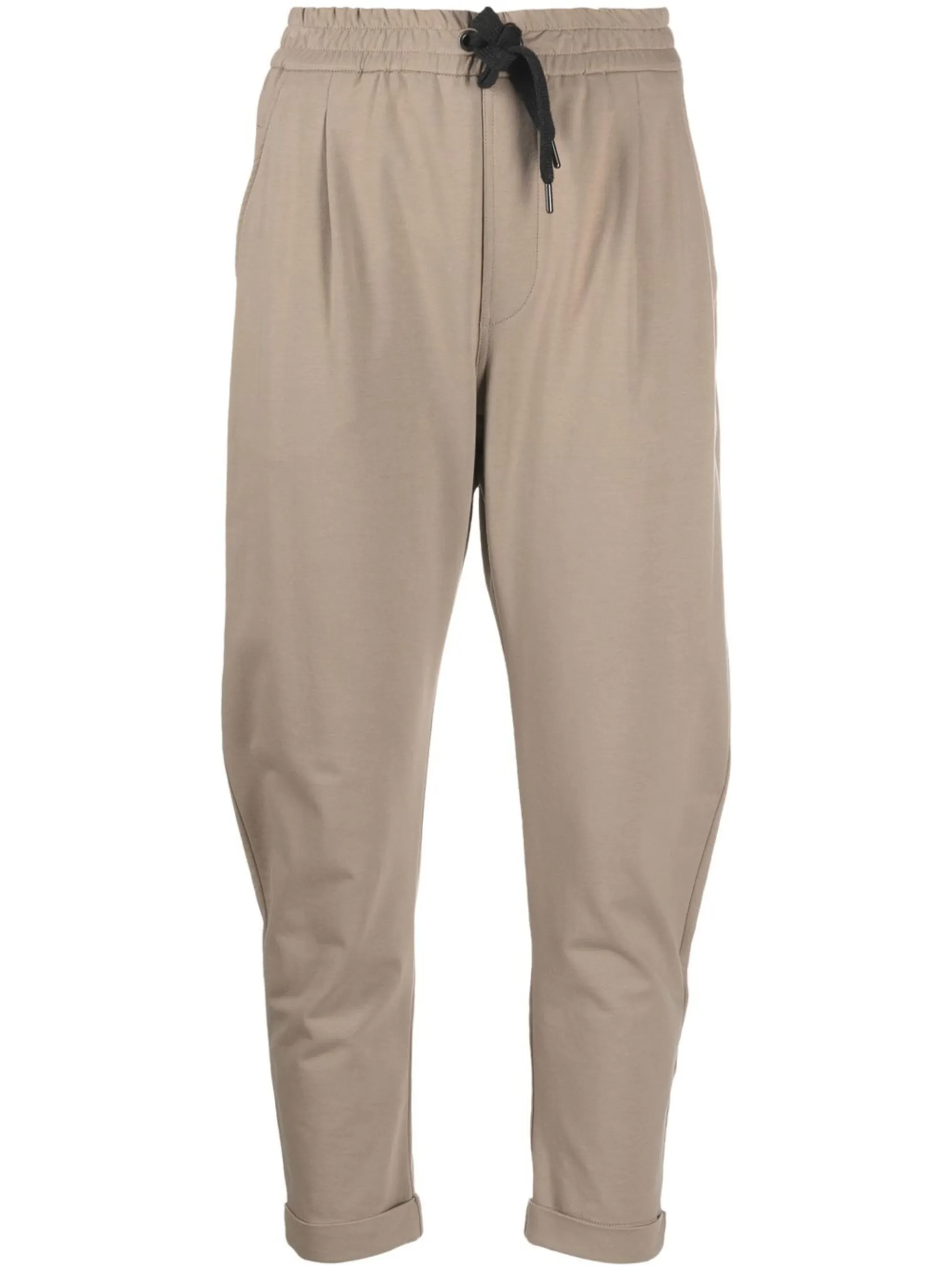 Зауженные спортивные брюки Brunello Cucinelli, нейтральный
Зауженные спортивные брюки Brunello Cucinelli, нейтральный