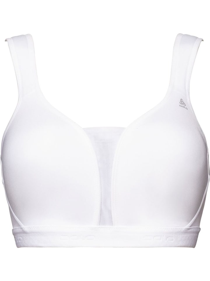 Спортивный бюстгальтер Sports Bra Padded High Odlo, белый
Спортивный бюстгальтер Sports Bra Padded High Odlo, белый