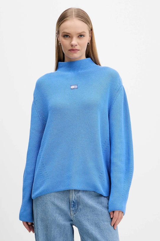 Хлопковый свитер Tommy Jeans, синий
Хлопковый свитер Tommy Jeans, синий
