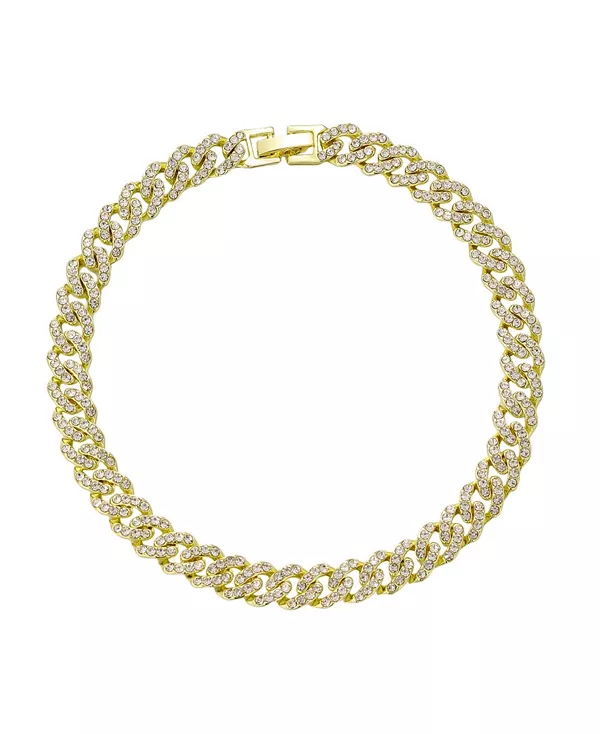 Браслет на лодыжку с цепочкой из 14-каратного золота с кристаллами Adornia, gold
Браслет на лодыжку с цепочкой из 14-каратного золота с кристаллами Adornia, gold