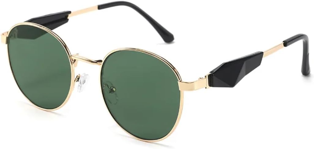 Женские солнцезащитные очки Fashoin с круглыми дужками и широкой овальной оправой. Популярные солнцезащитные очки с защитой от УФ-излучения UV400 TVTBBVV, Gold G15 Green
Женские солнцезащитные очки Fashoin с круглыми дужками и широкой овальной оправой. Популярные солнцезащитные очки с защитой от УФ-излучения UV400 TVTBBVV, Gold G15 Green