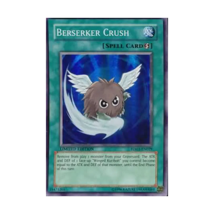 CCG Berserker Crush (Супер Редкий), Yu-Gi-Oh - Hidden Arsenal 1 - Singles
CCG Berserker Crush (Супер Редкий), Yu-Gi-Oh - Hidden Arsenal 1 - Singles