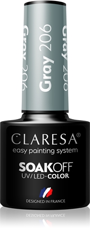 Гибридный лак для ногтей Claresa SoakOff UV/LED Color Savanna Vibes, Gray 206 5 g
Гибридный лак для ногтей Claresa SoakOff UV/LED Color Savanna Vibes, Gray 206 5 g