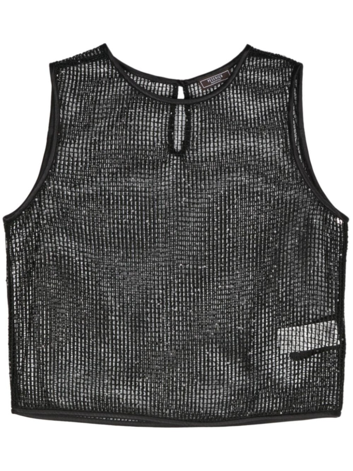 Топ ажурной вязки Peserico с пайетками, черный
Топ ажурной вязки Peserico с пайетками, черный