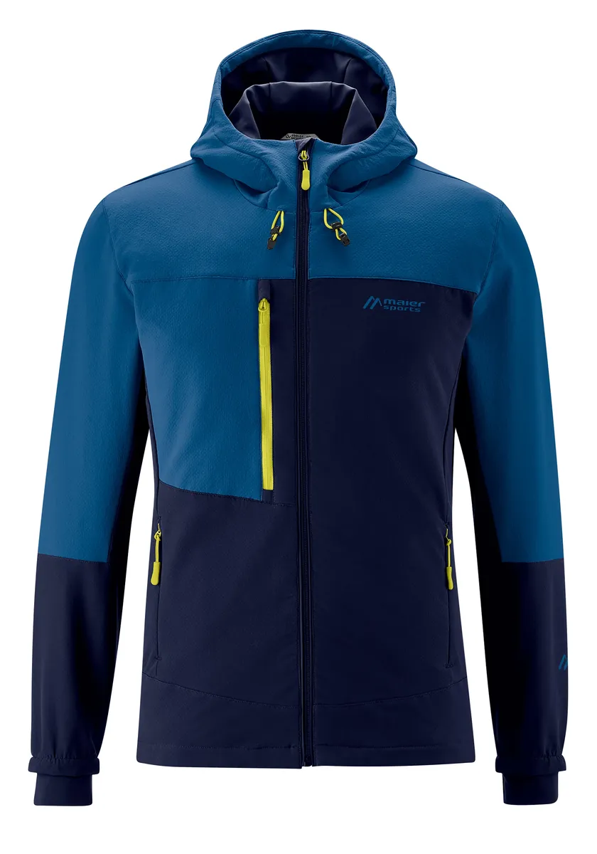 Куртка из софтшелла Maier Sports "Ofot Jacket M", куртка из софтшелла для активного отдыха, дышащая и водоотталкивающая, синий
Куртка из софтшелла Maier Sports "Ofot Jacket M", куртка из софтшелла для активного отдыха, дышащая и водоотталкивающая, синий