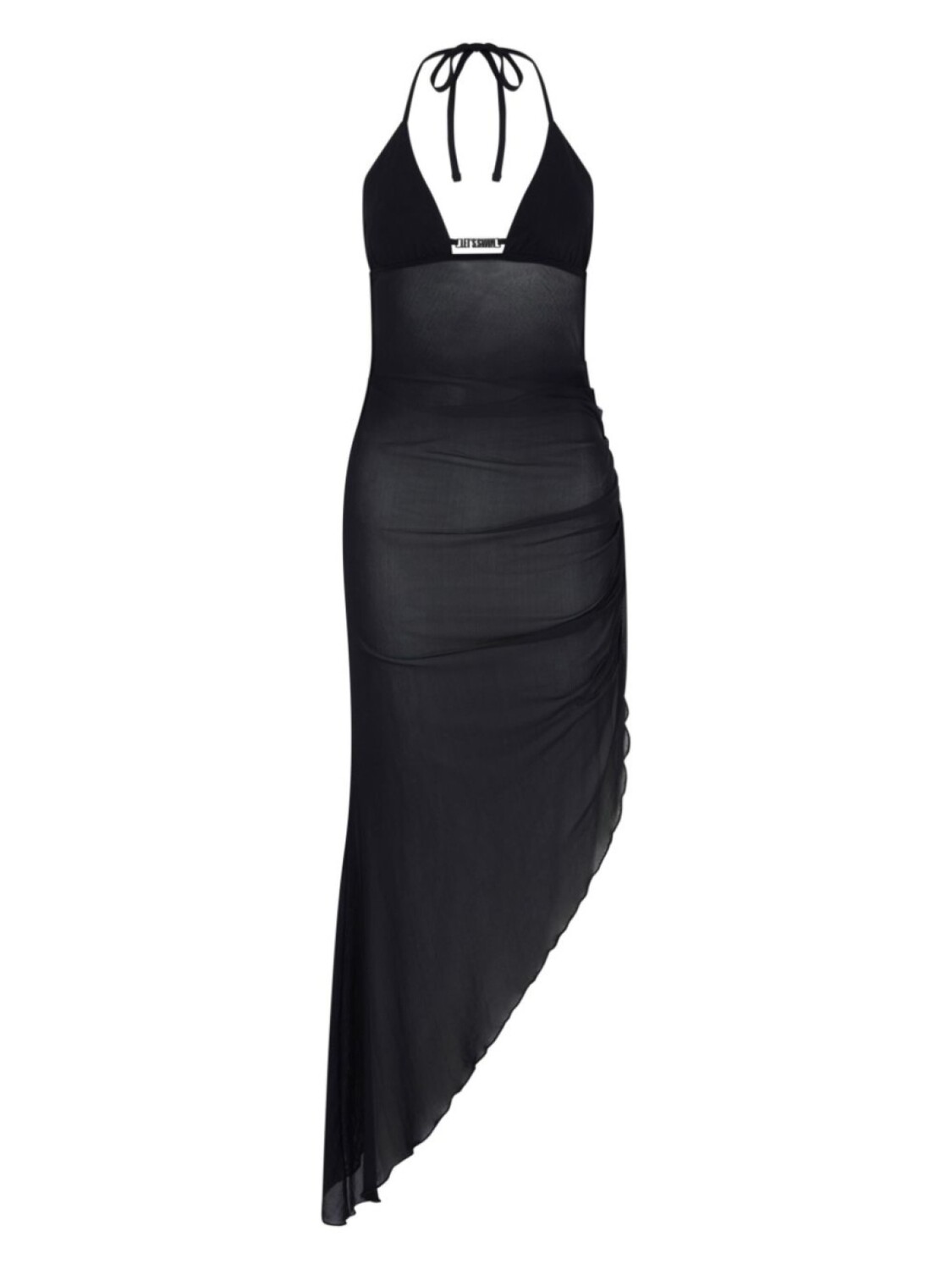 Сетчатое платье-миди с халтернеем Let's Swim, черный
Сетчатое платье-миди с халтернеем Let's Swim, черный