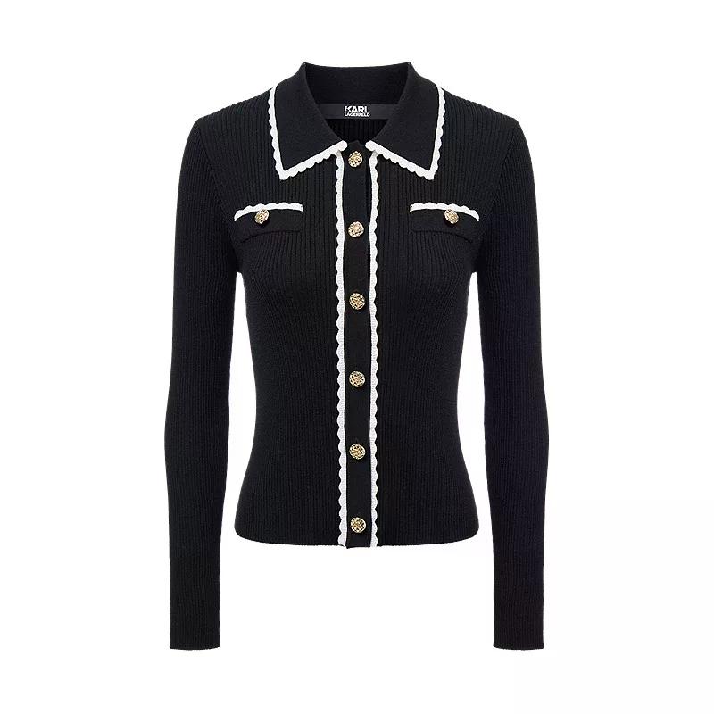 Футболка-поло Karl Lagerfeld женская KARL LAGERFELD / Karl Lagerfeld Jeans, черный
Футболка-поло Karl Lagerfeld женская KARL LAGERFELD / Karl Lagerfeld Jeans, черный