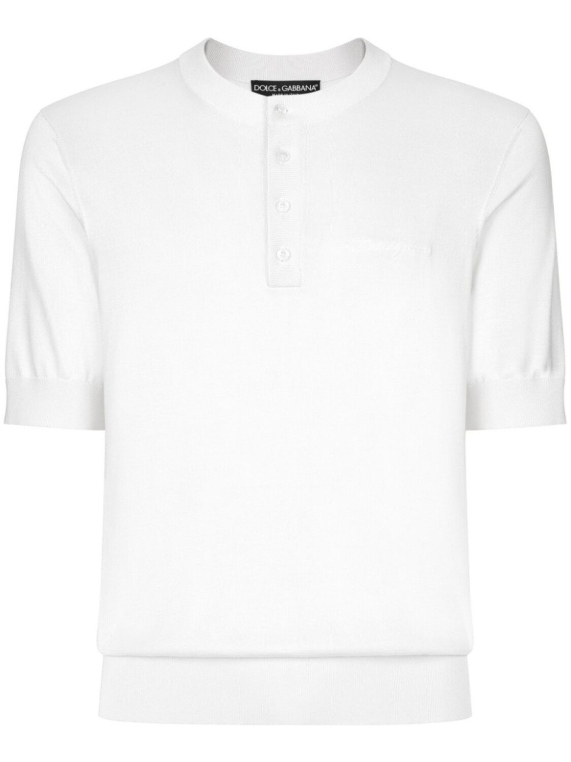 Dolce & Gabbana трикотажный топ с вышитым логотипом, белый
Dolce & Gabbana трикотажный топ с вышитым логотипом, белый