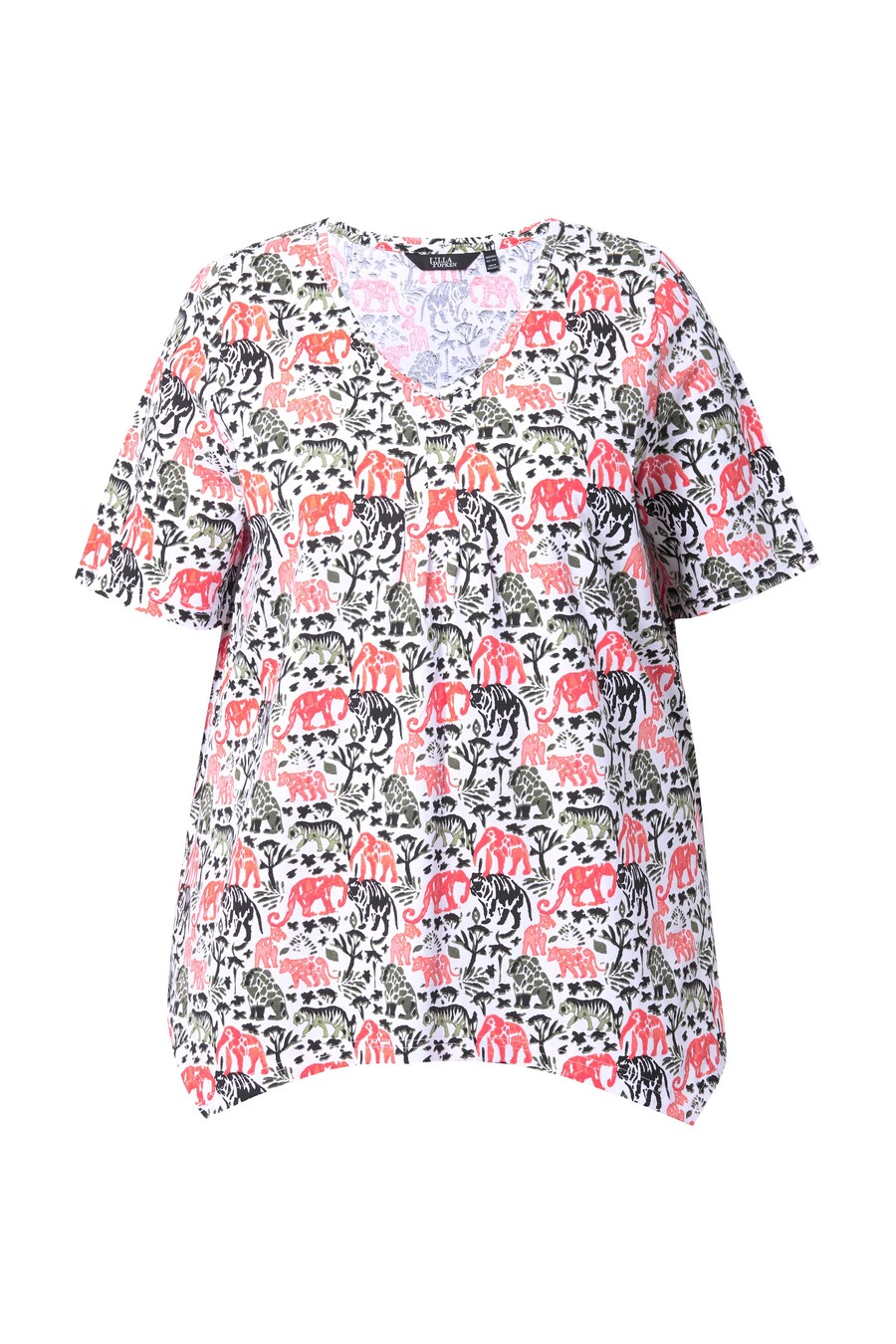 Рубашка Ulla Popken, красный/светло-красный/черный
Рубашка Ulla Popken, красный/светло-красный/черный