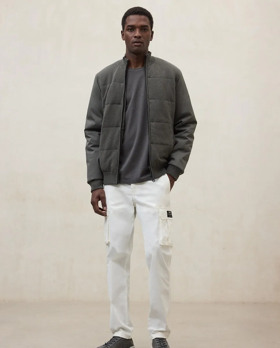 Мужская куртка с застёжкой-молнией и манжетами на резинке Ecoalf, зеленый
Мужская куртка с застёжкой-молнией и манжетами на резинке Ecoalf, зеленый