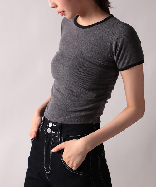 Футболка с коротким рукавом, двухцветная VIVID LADY, серый
Футболка с коротким рукавом, двухцветная VIVID LADY, серый