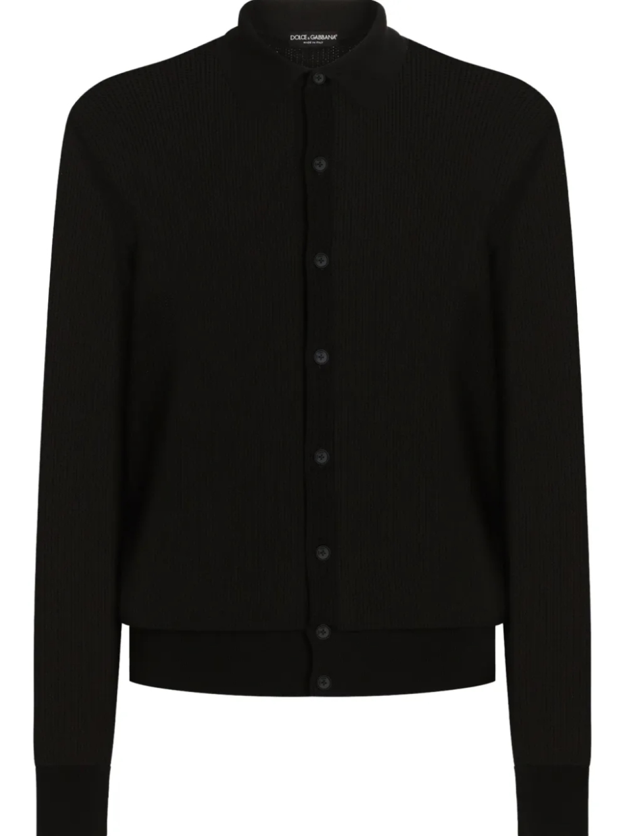 Рубашка в рубчик Dolce & Gabbana, черный
Рубашка в рубчик Dolce & Gabbana, черный
