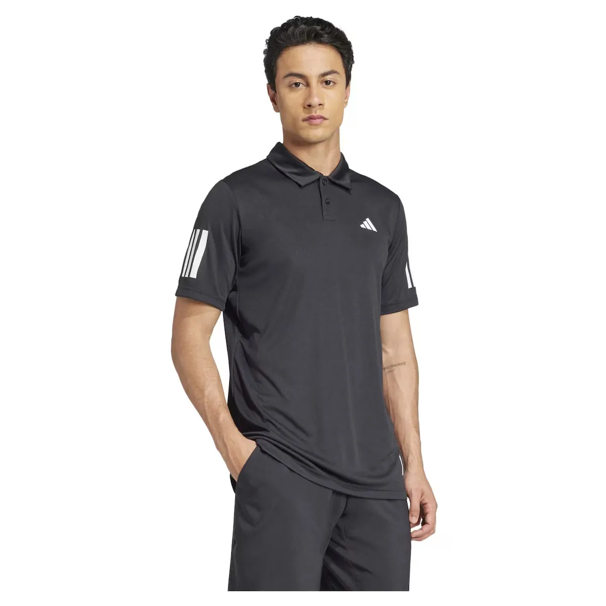 Мужское теннисное поло Adidas CLUB 3STR, черный
Мужское теннисное поло Adidas CLUB 3STR, черный