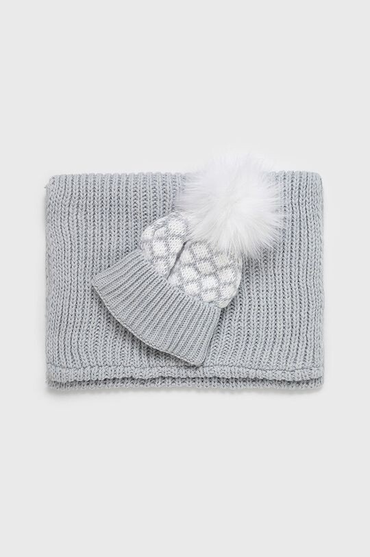 Шапка и шарф из шерсти Answear Lab, серый
Шапка и шарф из шерсти Answear Lab, серый