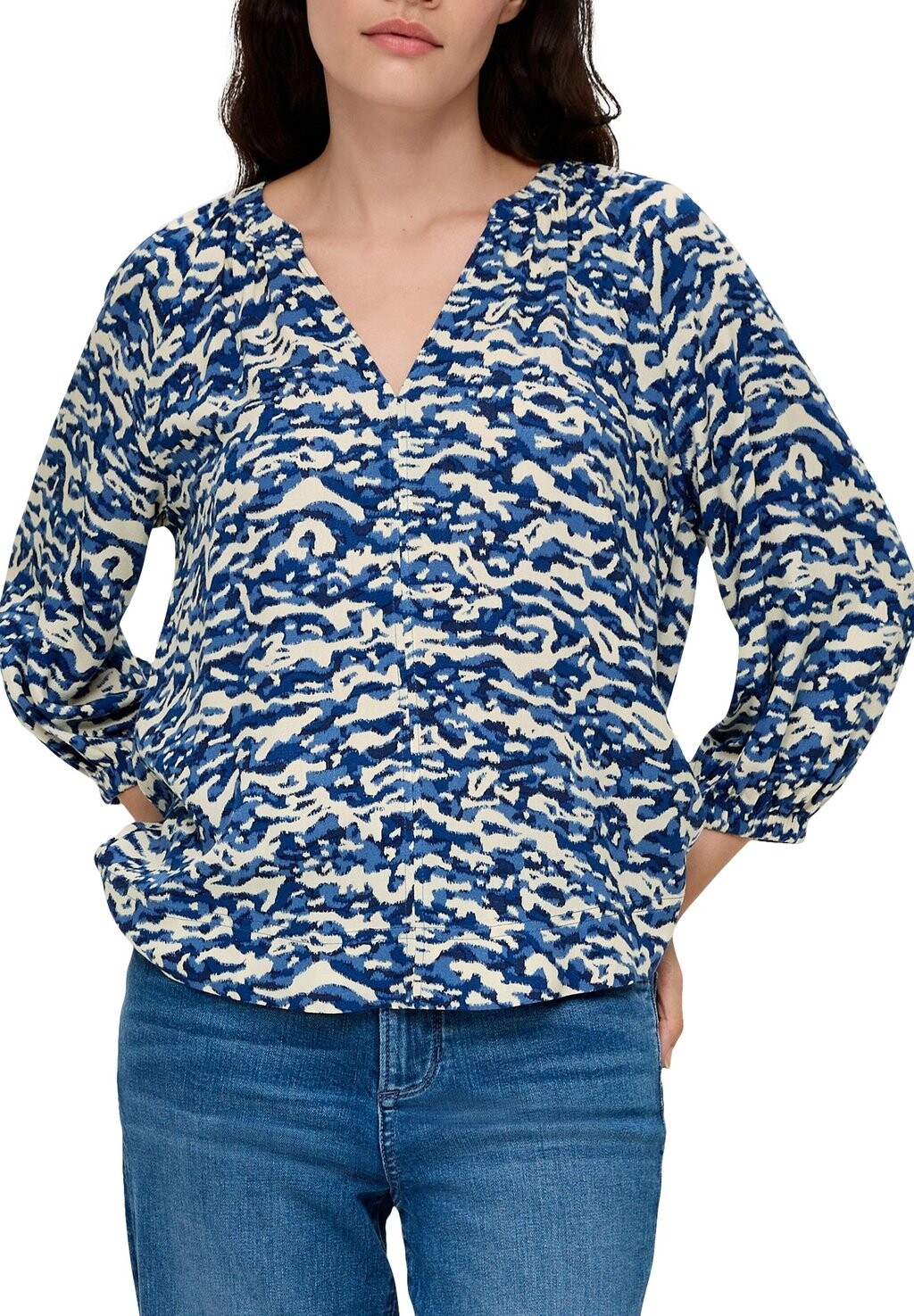 Блуза s.Oliver, темно-синий
Блуза s.Oliver, темно-синий