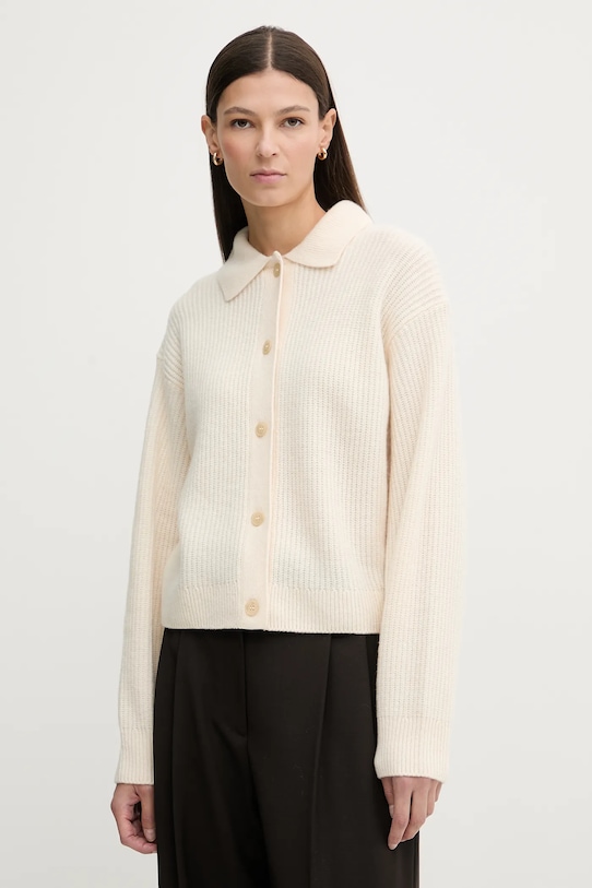 Кардиган с шерстью Marc O'Polo, бежевый
Кардиган с шерстью Marc O'Polo, бежевый