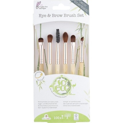 Набор кистей для глаз, So Eco
Набор кистей для глаз, So Eco