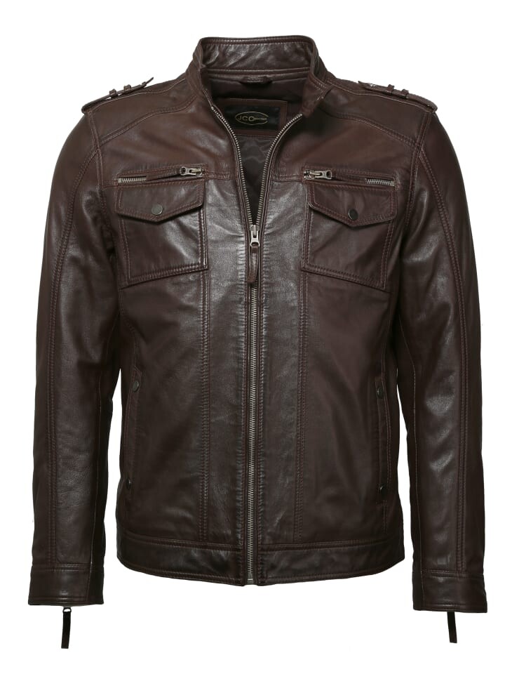 Кожаная куртка JCC 1101019 2, коричневый
Кожаная куртка JCC 1101019 2, коричневый