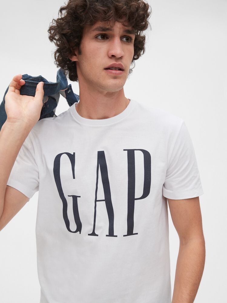 Футболка с логотипом Gap, белый
Футболка с логотипом Gap, белый