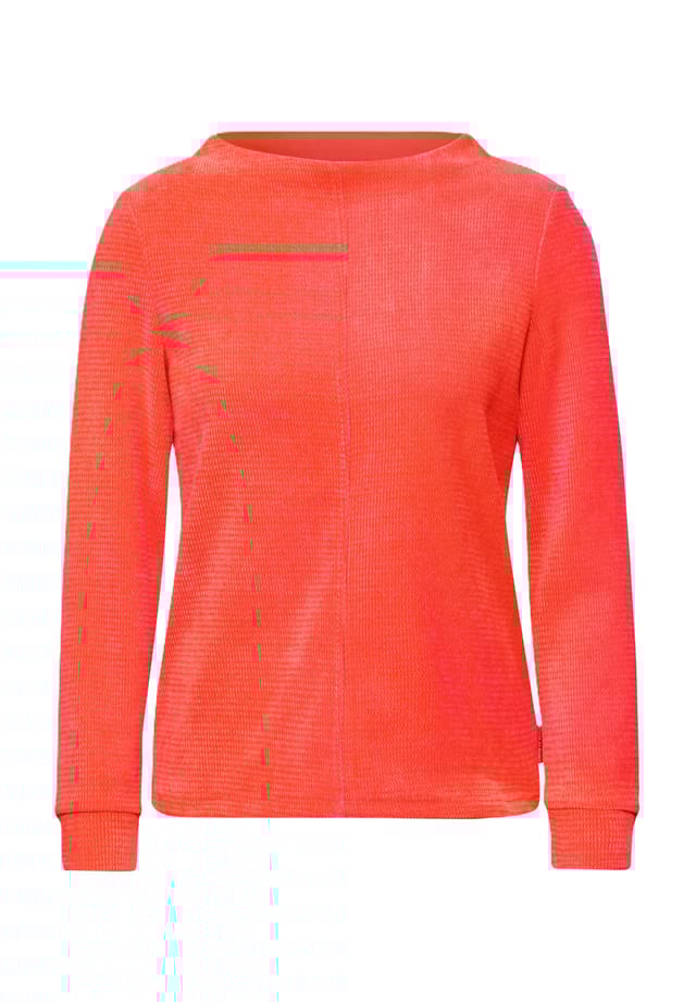 Рубашка с длинными рукавами и декоративными швами Cecil, оранжевый
Рубашка с длинными рукавами и декоративными швами Cecil, оранжевый