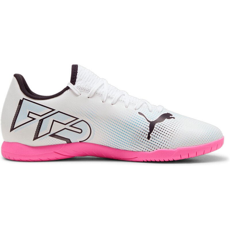 Бутсы для мини-футбола Future 7 Play It Puma, цвет puma white-puma black-poison p
Бутсы для мини-футбола Future 7 Play It Puma, цвет puma white-puma black-poison p