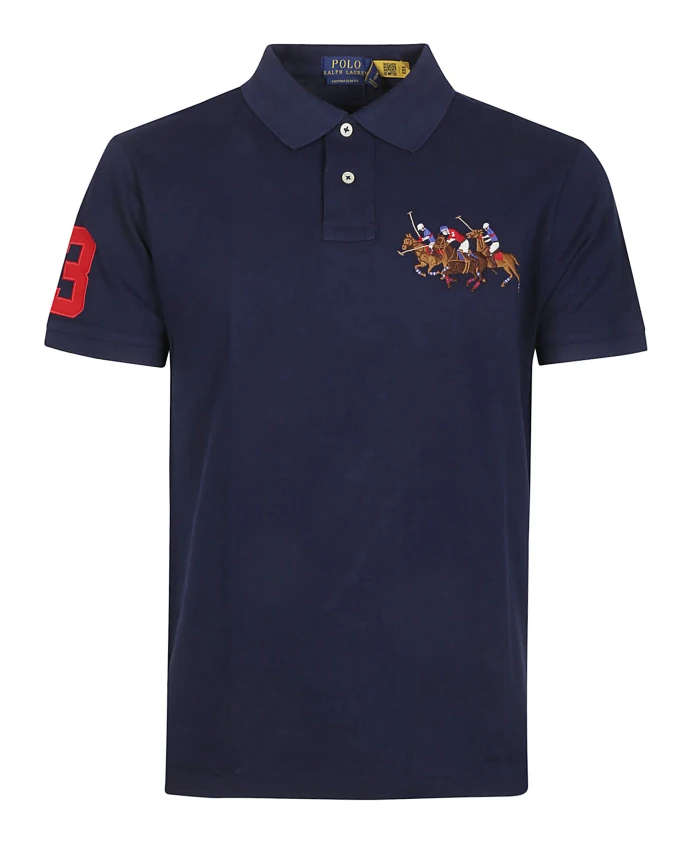 Рубашка-Поло с коротким рукавом Polo Ralph Lauren, синий
Рубашка-Поло с коротким рукавом Polo Ralph Lauren, синий