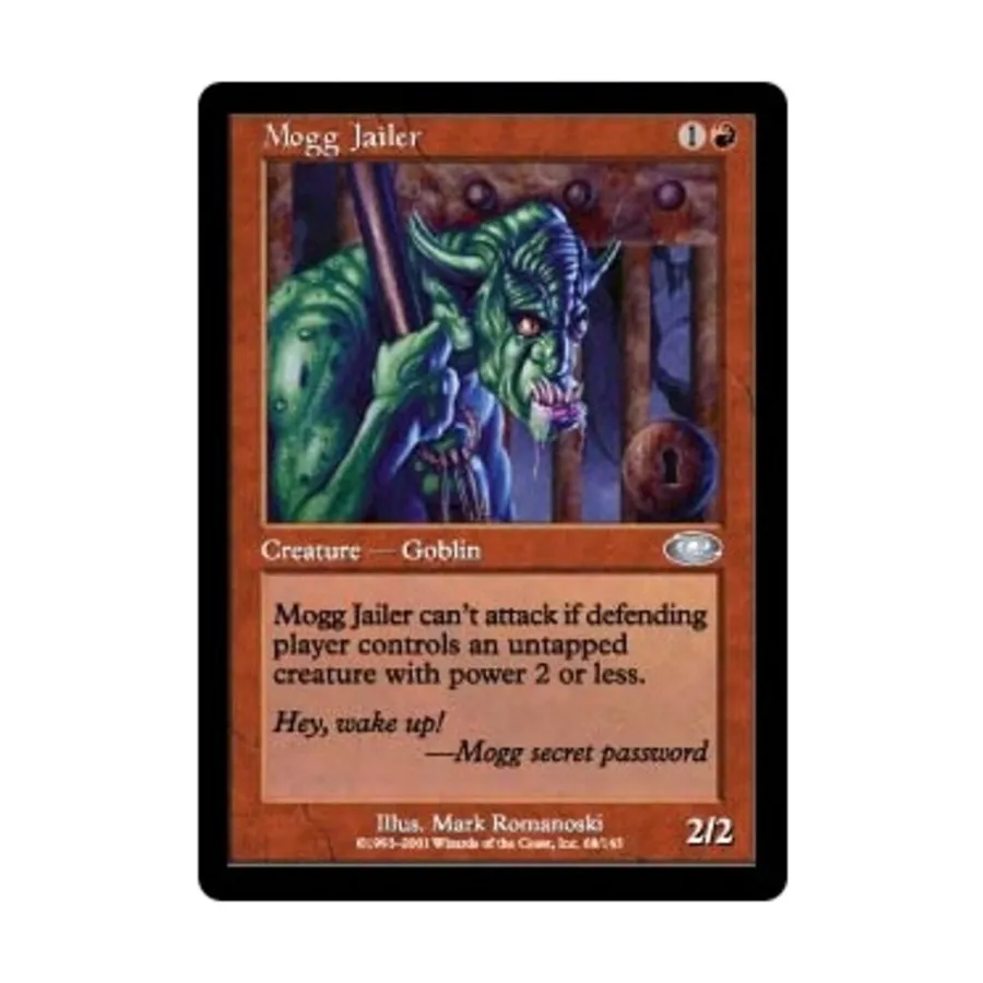 CCG Могг Тюремщик (Ю), MTG - Planeshift
CCG Могг Тюремщик (Ю), MTG - Planeshift