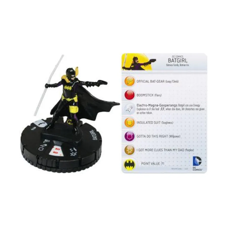 Бэтгерл #016, DC HeroClix - Batman - Singles
Бэтгерл #016, DC HeroClix - Batman - Singles