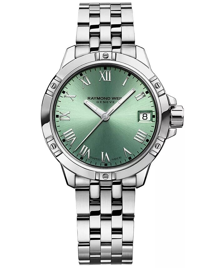 Женские швейцарские часы Tango Classic с браслетом из нержавеющей стали, 30 мм Raymond Weil
Женские швейцарские часы Tango Classic с браслетом из нержавеющей стали, 30 мм Raymond Weil