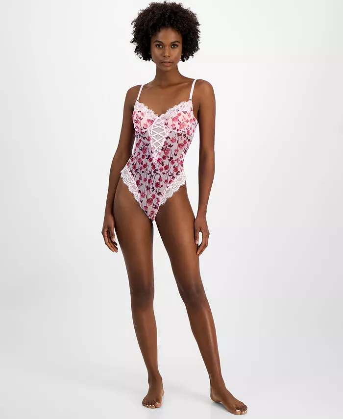 Женский сетчатый боди-стринги с цветочным принтом I.N.C. International Concepts, розовый
Женский сетчатый боди-стринги с цветочным принтом I.N.C. International Concepts, розовый