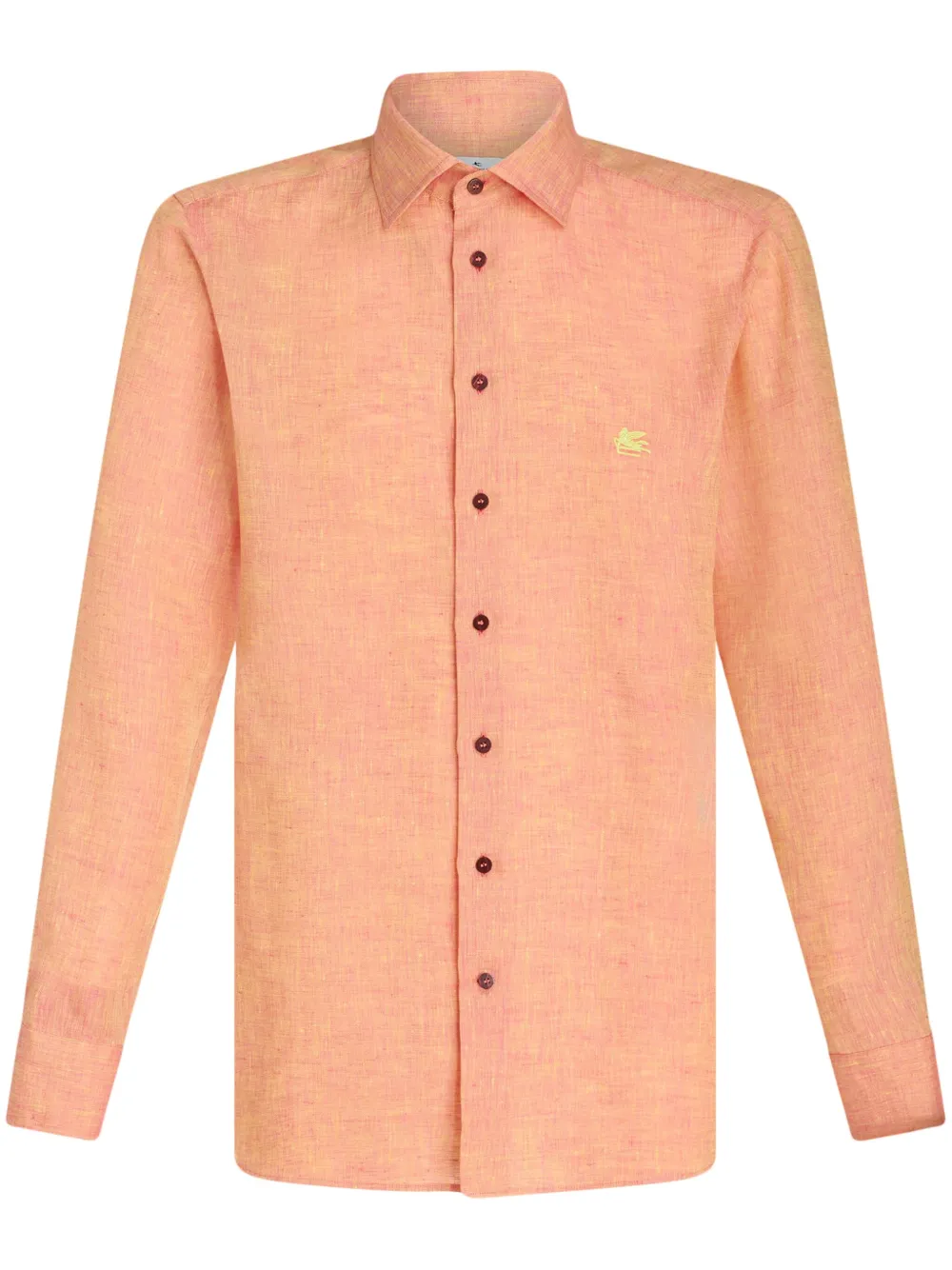 Рубашка с вышивкой Pegaso ETRO, оранжевый
Рубашка с вышивкой Pegaso ETRO, оранжевый