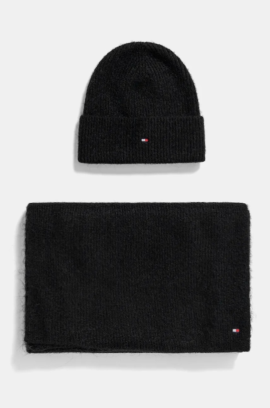 Шапка и шарф с добавлением шерсти Tommy Hilfiger, черный
Шапка и шарф с добавлением шерсти Tommy Hilfiger, черный