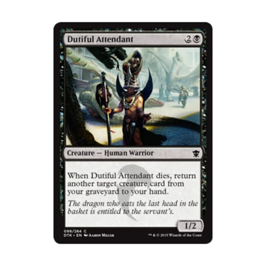 CCG Послушный слуга (С), MTG - Dragons of Tarkir
CCG Послушный слуга (С), MTG - Dragons of Tarkir