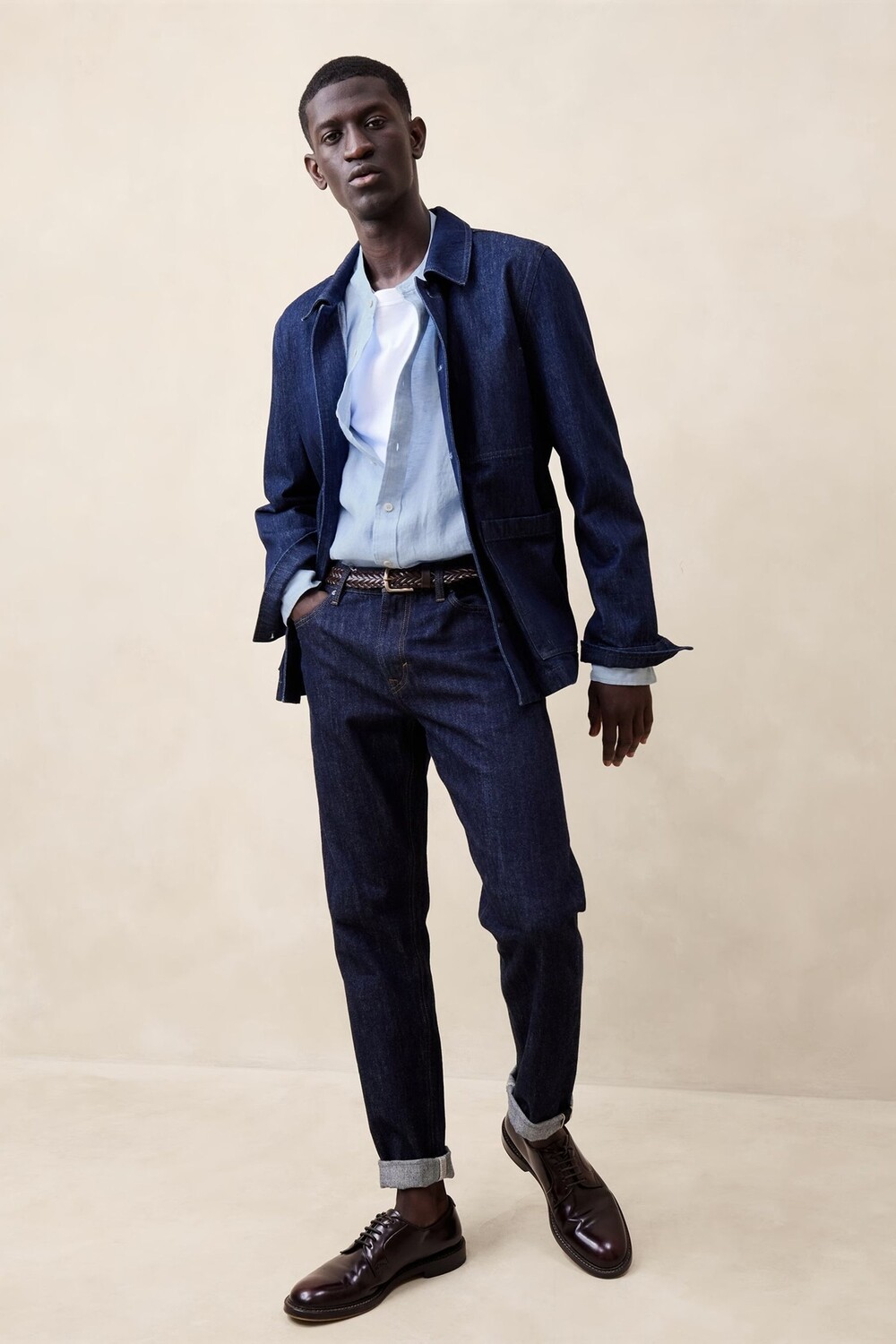 Льняная рубашка Castello с воротником стойкой Banana Republic, синий
Льняная рубашка Castello с воротником стойкой Banana Republic, синий