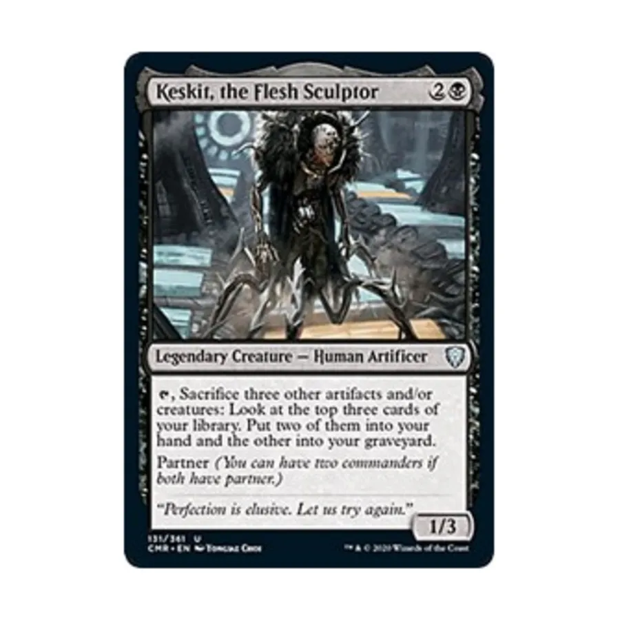 CCG Кескит, Скульптор из плоти (U), MTG - Commander Legends 
CCG Кескит, Скульптор из плоти (U), MTG - Commander Legends