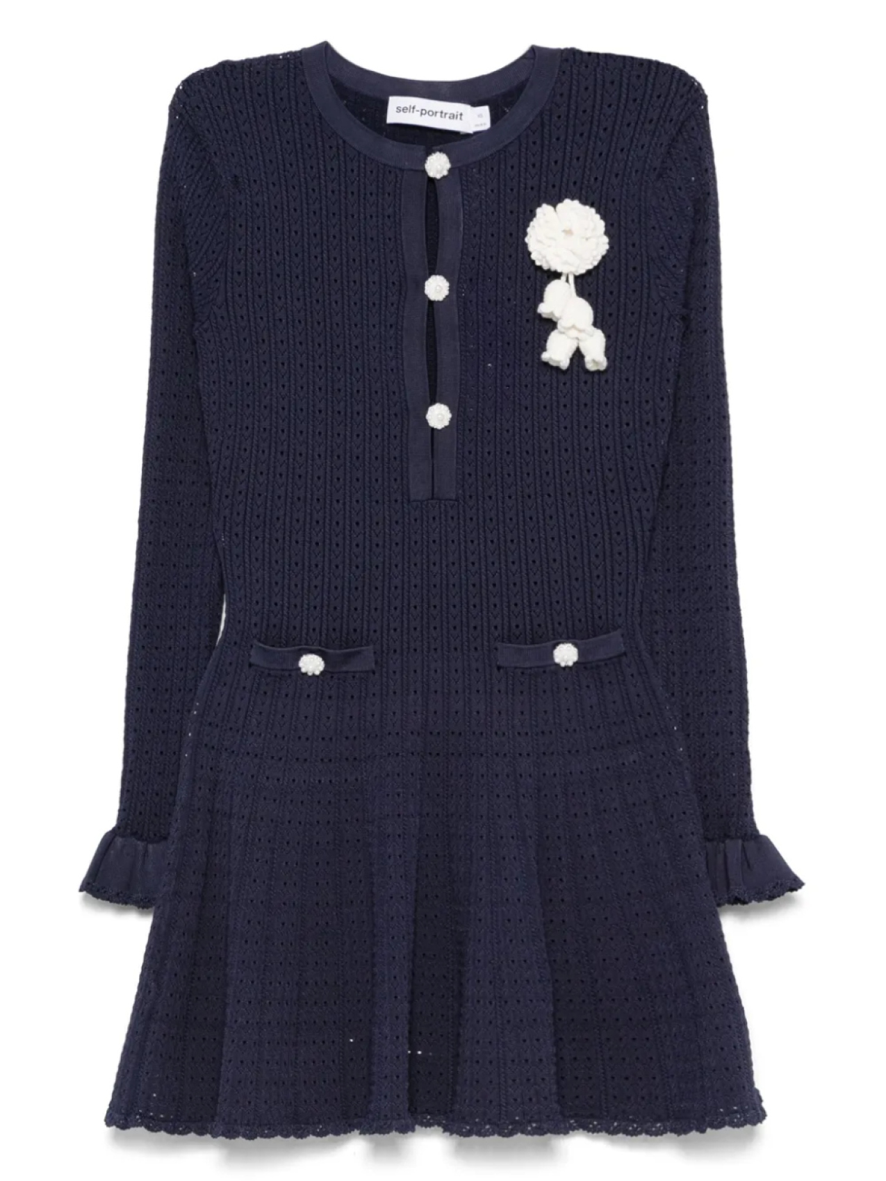 Платье крючком Self-Portrait, синий
Платье крючком Self-Portrait, синий