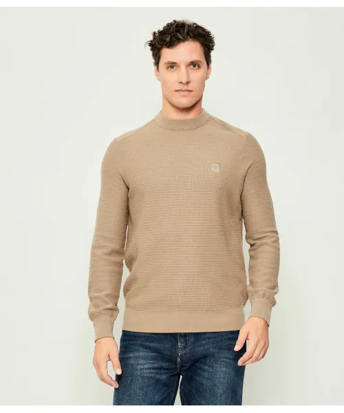 Свитер anion_s Regular fit Boss Orange, бежевый
Свитер anion_s Regular fit Boss Orange, бежевый