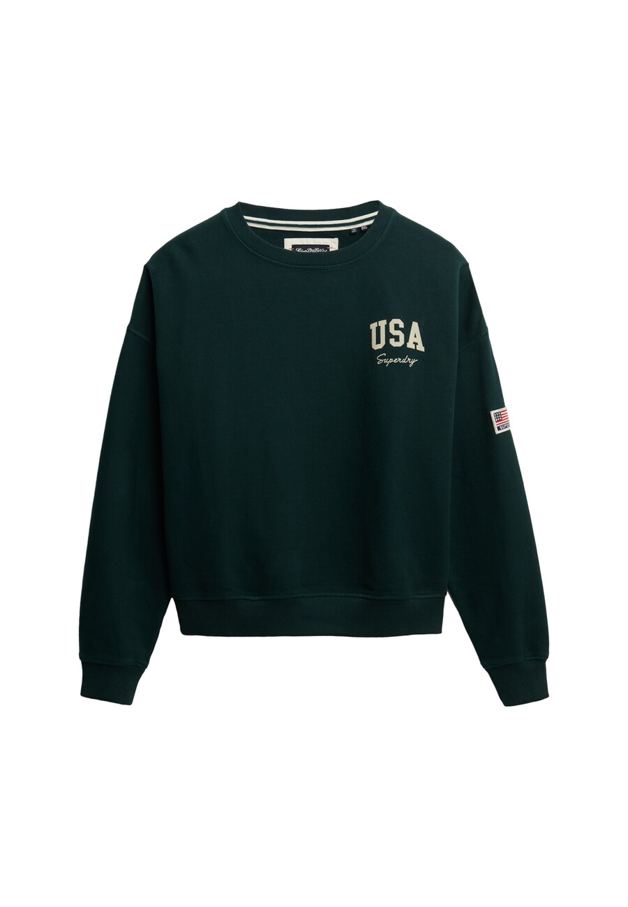Толстовка Superdry Athletic Essentials, темно-зеленый
Толстовка Superdry Athletic Essentials, темно-зеленый