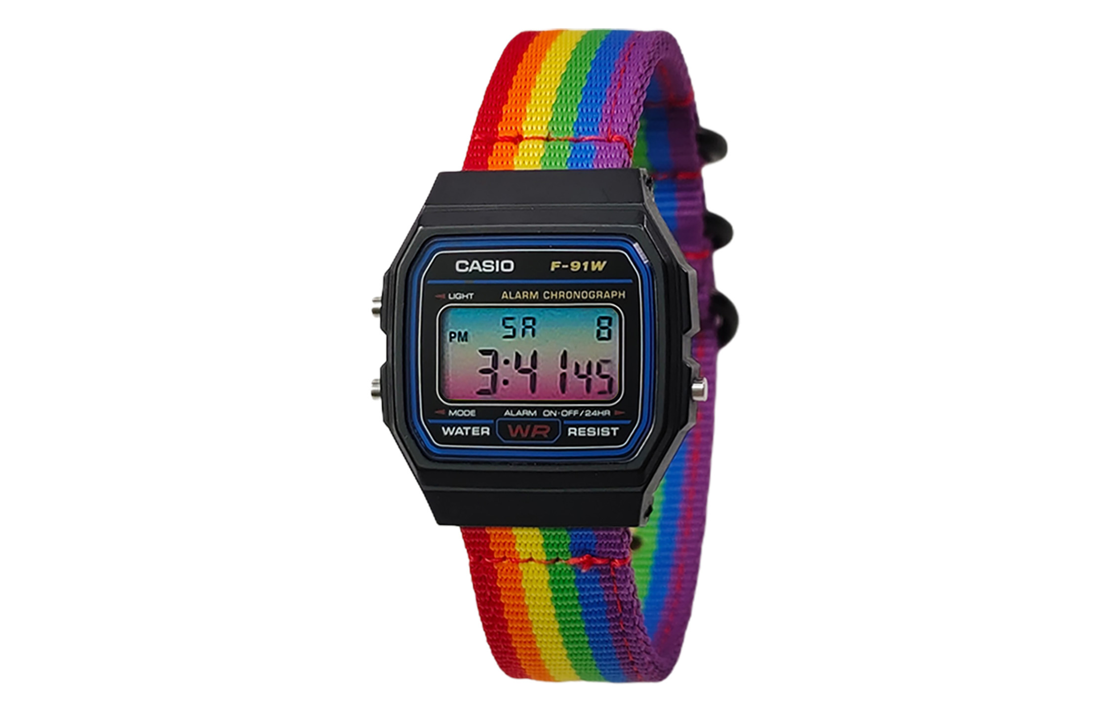 CASIO Мужские часы Retrofit Series с кварцевым механизмом и нейлоновым ремешком, черный циферблат
CASIO Мужские часы Retrofit Series с кварцевым механизмом и нейлоновым ремешком, черный циферблат