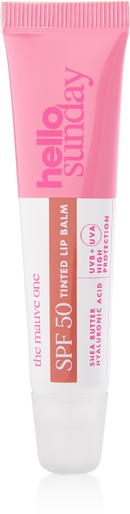 Лиловый бальзам для губ с тонирующим эффектом SPF 50 Hello Sunday, 15 мл
Лиловый бальзам для губ с тонирующим эффектом SPF 50 Hello Sunday, 15 мл