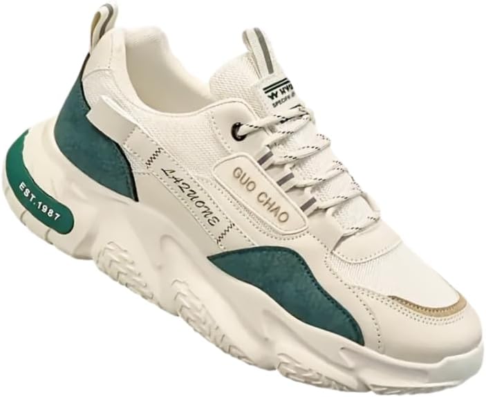 Мужские скейтбордистские кроссовки, удобные и мягкие, подходят для всех сезонов, повседневные и комфортные белые кроссовки на шнуровке Hoalox
Мужские скейтбордистские кроссовки, удобные и мягкие, подходят для всех сезонов, повседневные и комфортные белые кроссовки на шнуровке Hoalox