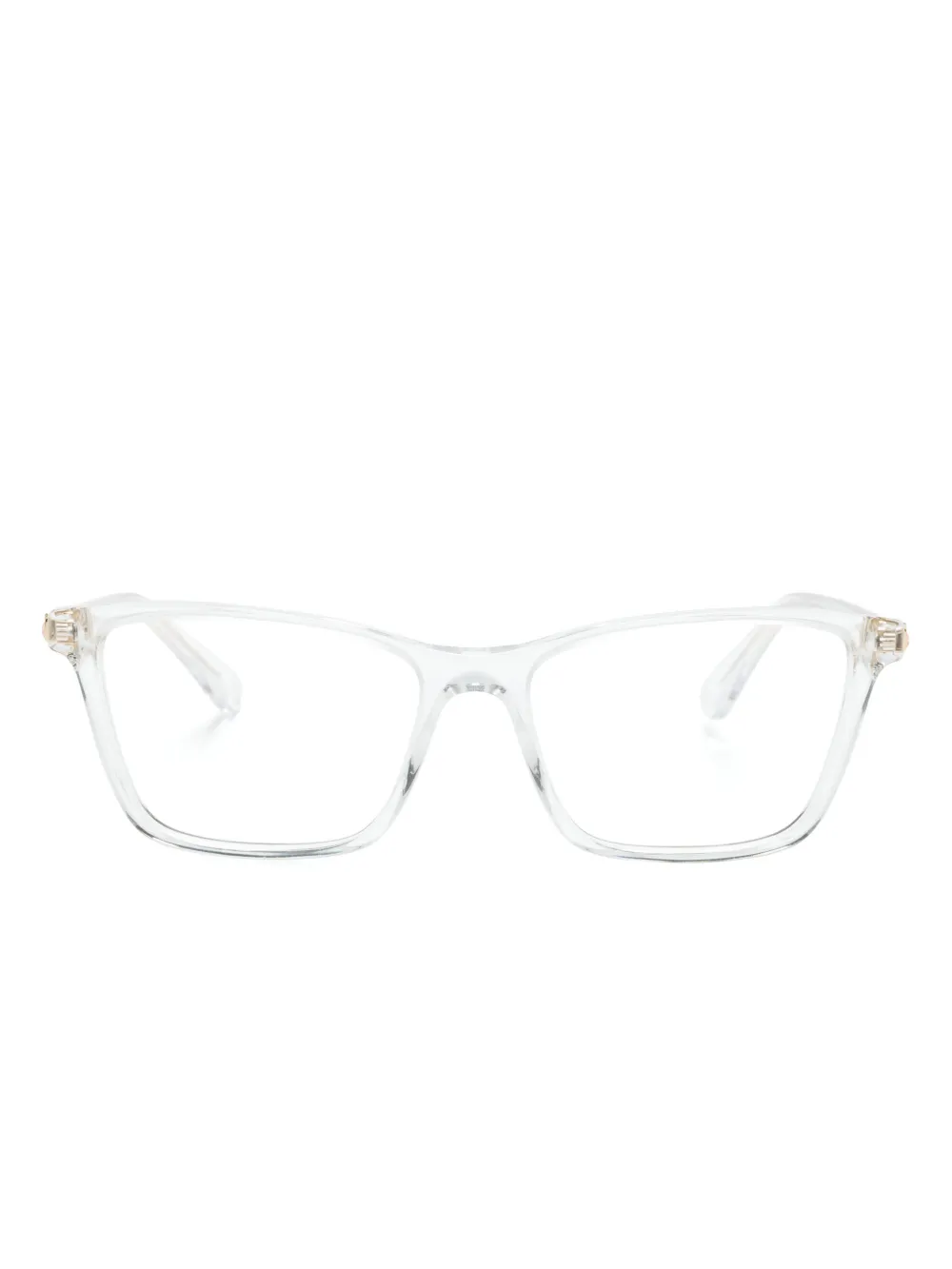 Очки в квадратной оправе с кристаллами Swarovski, белый
Очки в квадратной оправе с кристаллами Swarovski, белый