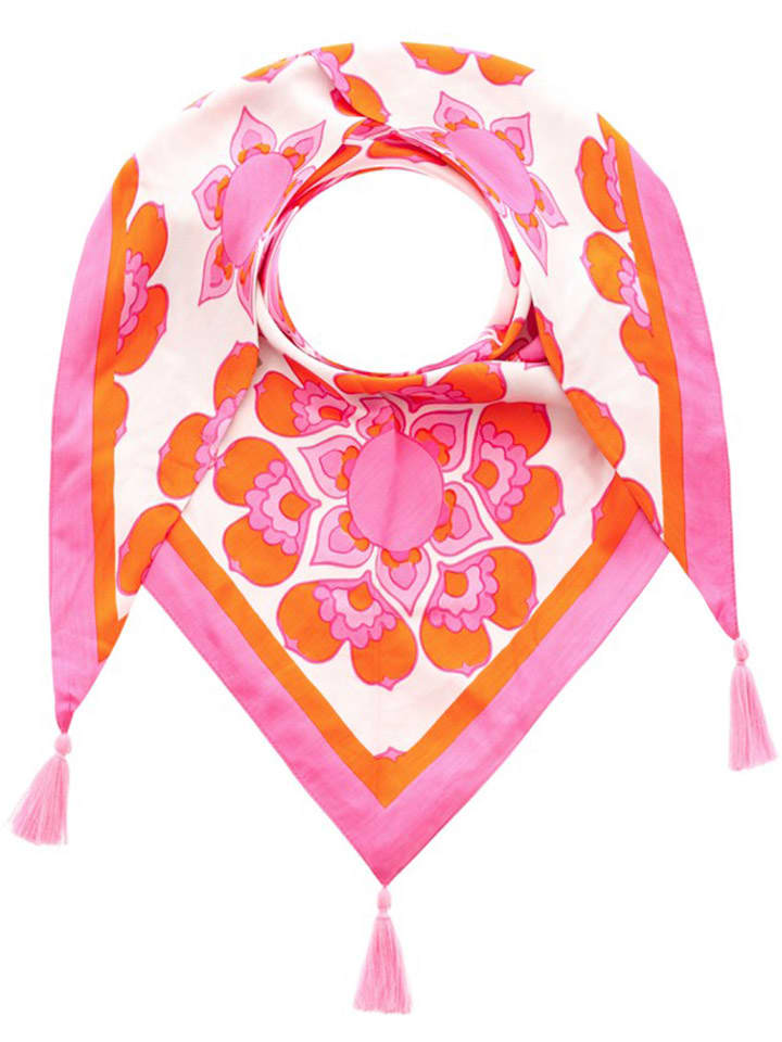 Треугольный шарф Орнаменты в цвете - (Д)200 x (Ш)95 см Zwillingsherz
Треугольный шарф Орнаменты в цвете - (Д)200 x (Ш)95 см Zwillingsherz