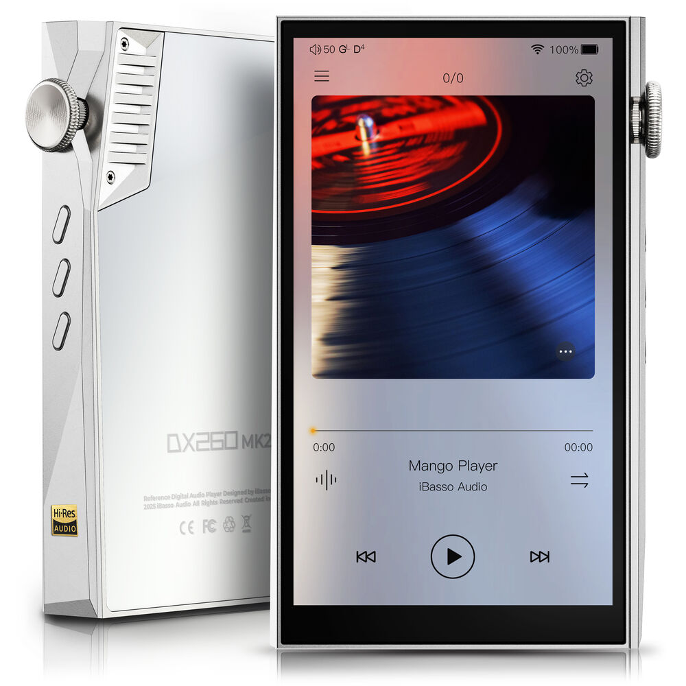 Цифровой аудиоплеер Hi-Res iBasso DX260 MK2 (серебристый/белый)
Цифровой аудиоплеер Hi-Res iBasso DX260 MK2 (серебристый/белый)