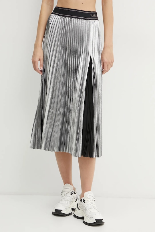 Юбка Karl Lagerfeld, серебряный
Юбка Karl Lagerfeld, серебряный
