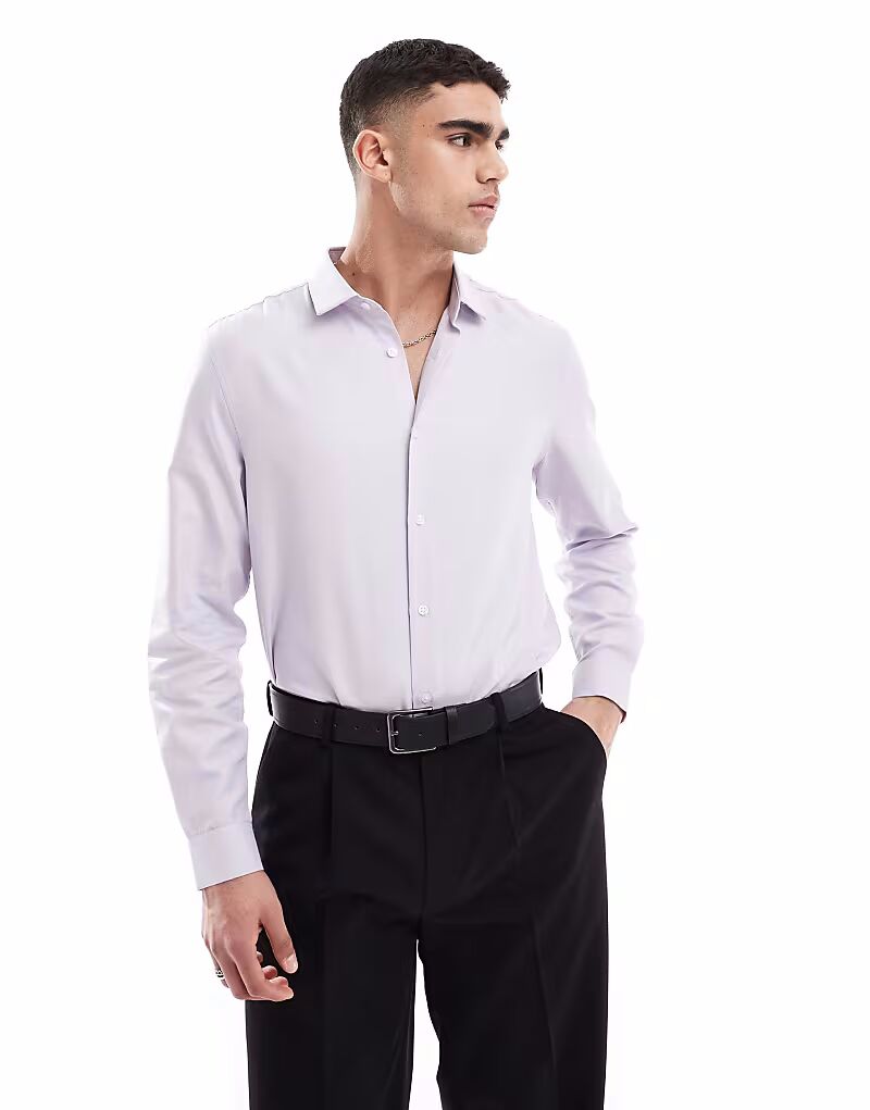 Рубашка ASOS DESIGN классического кроя со скрытыми пуговицами розового цвета
Рубашка ASOS DESIGN классического кроя со скрытыми пуговицами розового цвета