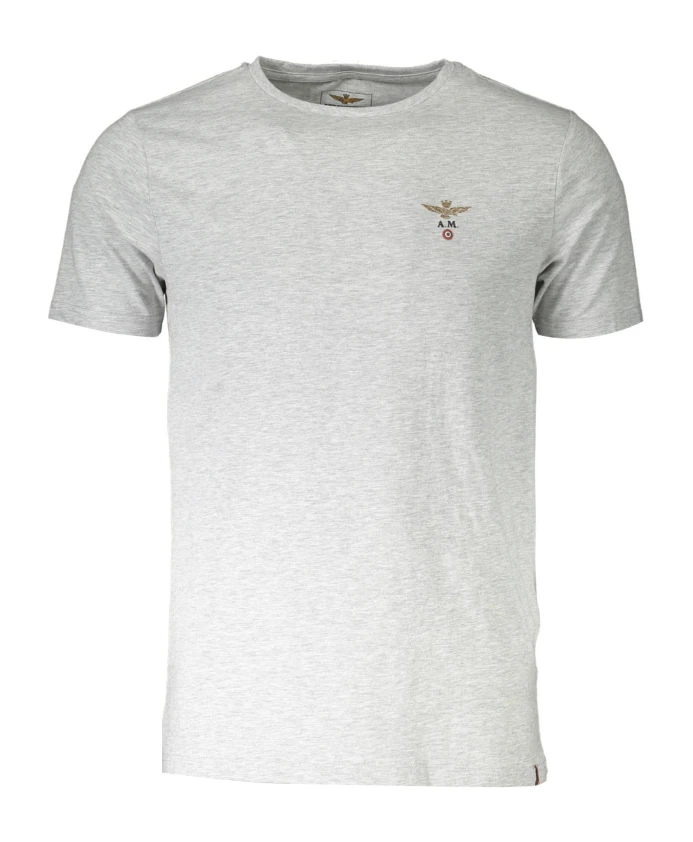 Двусторонняя серая футболка с короткими рукавами и логотипом. Aeronautica Militare, серый
Двусторонняя серая футболка с короткими рукавами и логотипом. Aeronautica Militare, серый